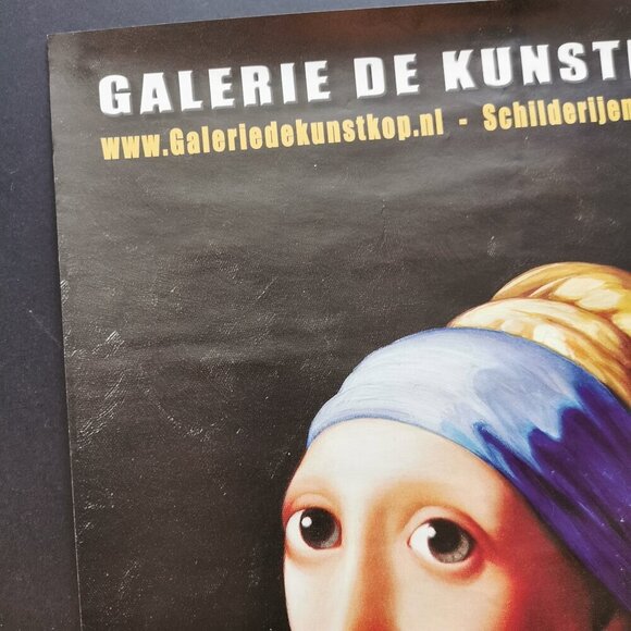 Girl with Braces Rene Jacobs Dutch Artist Realism Humor Art Gallery Poster Delft - Picture 3 of 7